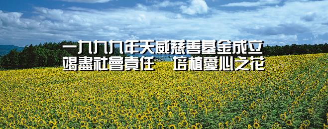 天威参与的部分公益活动